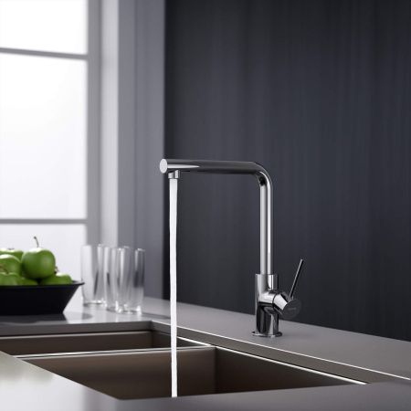 Смеситель для кухни Aquatek ЕВРОПА AQ1380CR на мойку хром