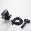 Гигиенический душ со смесителем Rose R1505H-2 черный