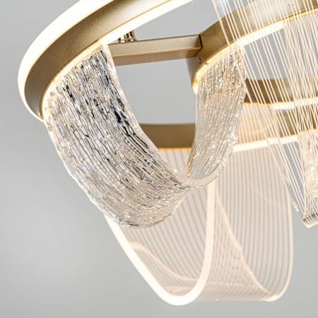 Светильник подвесной LED4U L7706-460 GD
