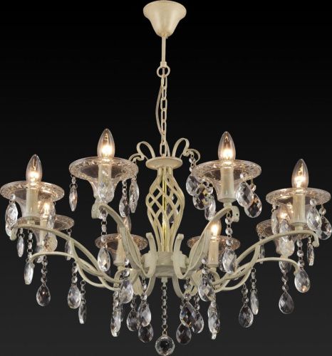 Люстра подвесная Toplight Zoe Ivory (Зое Иворы) TL7220D-08RY - фото 3