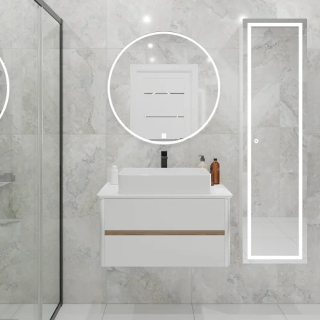 Зеркало 1MarKa Amour Ц0000014408 80х80