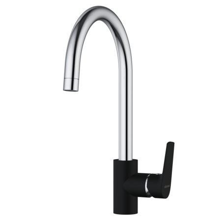 Смеситель для кухни Damixa Origin Balance 790720000 на мойку черный/хром