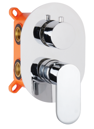 Смеситель для душа AQG Beta 01BET351CR встраиваемый в стену хром