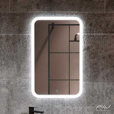Зеркало Alavann Anna ALV0016001 50х80 с подсветкой