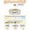 Люстра подвесная Natali Kovaltseva LED Нимбы LED LAMPS 81272