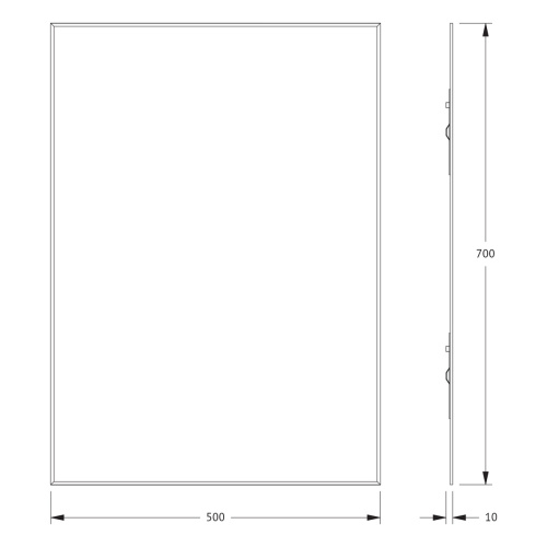 Зеркало в ванную Evoform Standard BY 0213 50x70 - фото 2