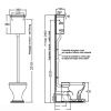 Бачок для унитаза Azzurra Jubilaeum CHCSAL000000BI/(CHA400/С bi)