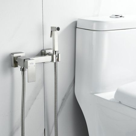 Гигиенический душ со смесителем Raffine F237L серый