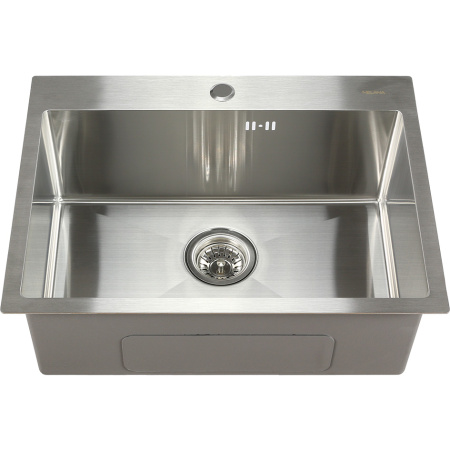 Кухонная мойка Melana ProfLine D6045H сатин 60х45 цвет сатин поверхность матовая
