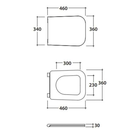 Крышка сиденье для унитаза Globo Stone ST022.SK