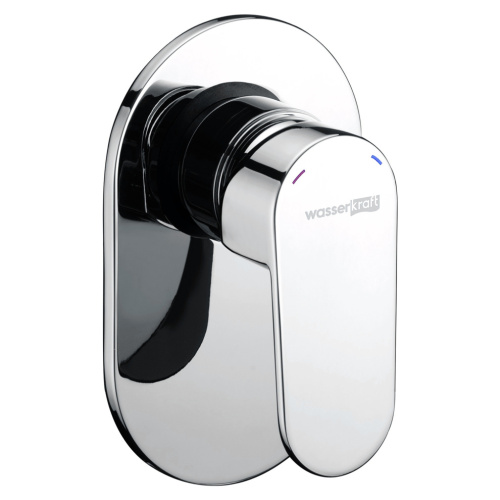 Смеситель для душа WasserKRAFT Donau 5300 5351 встраиваемый хром - фото 3