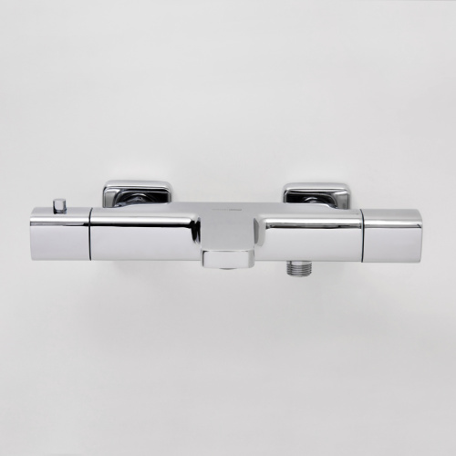 Смеситель для душа WasserKRAFT Naab 8600 8611 Thermo настенный хром - фото 4