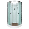 Душевая кабина AvaCan EM1510N 100х100 четверть круга без крыши ориентация универсальная