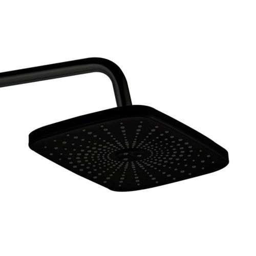 Душевая стойка Haiba HB24615-7 настенная цвет черный - фото 5