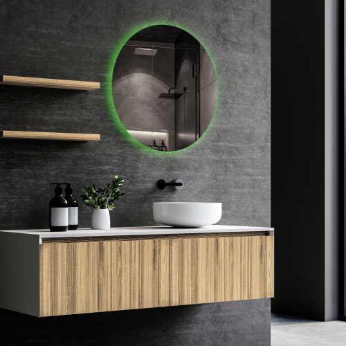 Зеркало в ванную ABBER AG6204SSmart 77х77 - фото 2