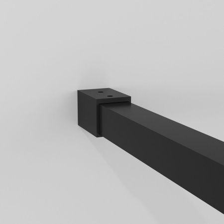 Душевая перегородка Niagara Nova NG-670-80ВLACK 80х195 стекло прозрачное профиль черный