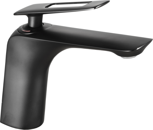 Смеситель Savol S-JD9201H на раковину черный - фото 3