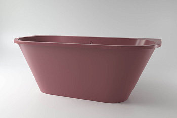 Ванна из искусственного камня Holbi GALATEA 1.01.003.11.3 169х77 пристенная овальная