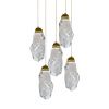 Светильник подвесной Delight Collection 111-5P gold