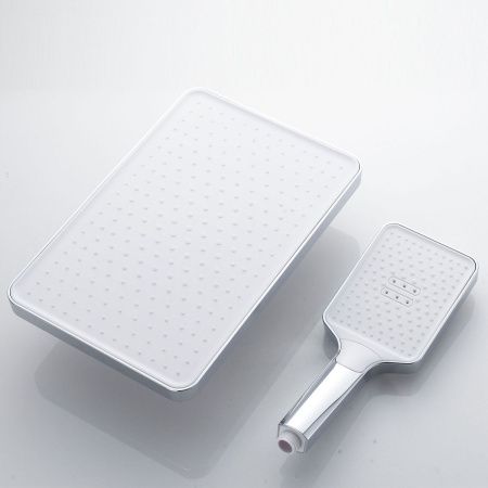 Душевая стойка Shevanik S4636 настенная цвет хром