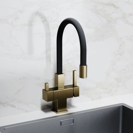 Смеситель для кухни Sancos Arno SC4005BG на мойку золото