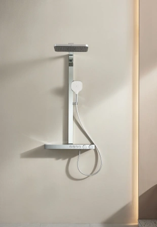 Душевая стойка Arrow AMG14GH872U1CP настенная цвет хром с термостатом