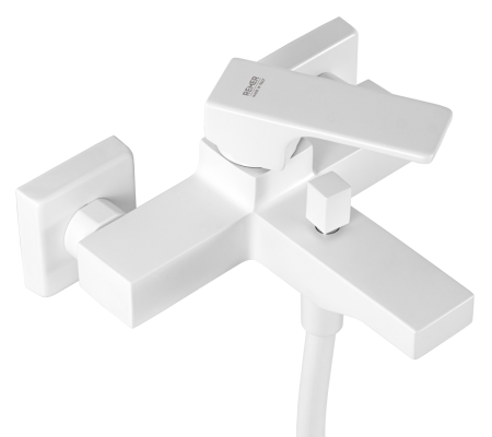 Смеситель для ванны Remer Absolute AU02BO настенный белый