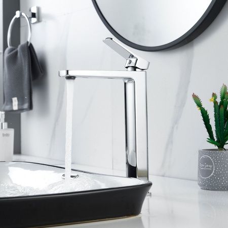 Смеситель Raffine F1199 на раковину хром