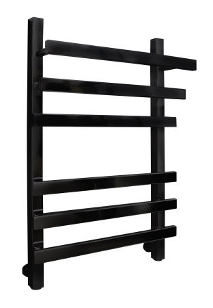 Полотенцесушитель Indigo Askel LASWPF60-40BR 46х65 водяной черный муар