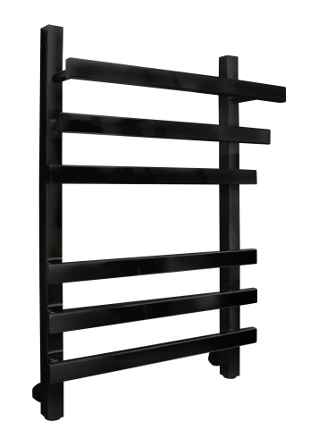 Полотенцесушитель Indigo Askel LASWPF60-40BR 46х65 водяной черный муар - фото 2