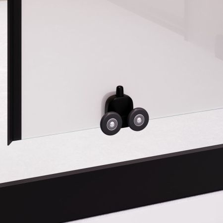 Душевой уголок RGW Passage 3508104082-24 120х80 стекло матовое профиль черный без поддона