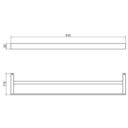 Полотенцедержатель Timo Petruma 15256/13