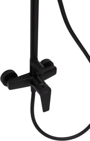 Душевая стойка Allen Brau Eclipse 5.E1006-31 настенная цвет черный