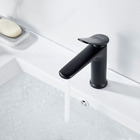 Смеситель Shevanik S4701H на раковину черный