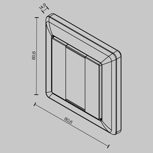 Панель управления Maytoni Lighting control  721043 - фото 4