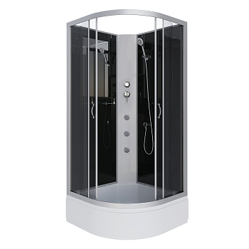 Душевая кабина Niagara Classic 35011434BKG 90х90 четверть круга без крыши ориентация универсальная Душевая кабина Niagara Classic 35011434BKG 90х90 четверть круга без крыши ориентация универсальная