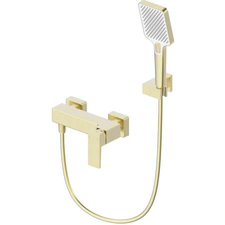 Смеситель для душа Wonzon & Woghand Cube 2.0 WW-88048068-BG настенный золото