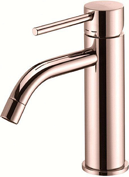 Смеситель Paffoni Light LIG071ROSE на раковину золото