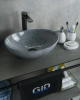 Раковина керамическая Gid Lago 54430 40х30 накладная цвет многоцветный без отверстий под смеситель