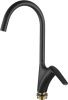 Смеситель для кухни Rush Nevis NE1735-22black на мойку черный