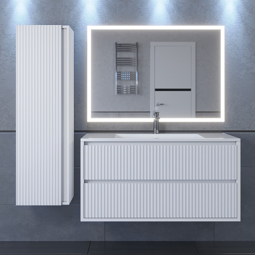 Тумба под раковину Uperwood Next Premium 3930205161 94,4х45х55 подвесная - фото 3