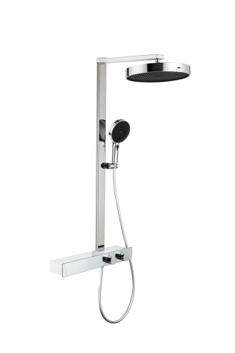 Душевая стойка Fmark FS45A-01 настенная цвет хром - фото 2