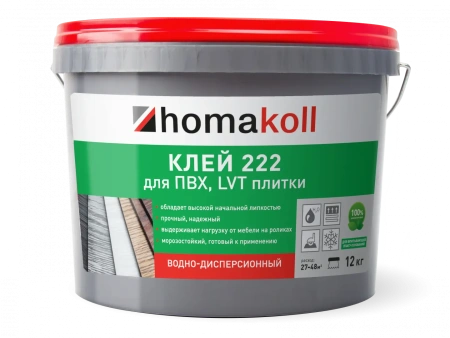 Клей Homakoll 222 H222-12 12 кг