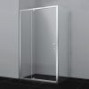 Боковая стенка Wasserkraft Aula 11P 11P10-RP100 100х190 стекло прозрачное профиль хром
