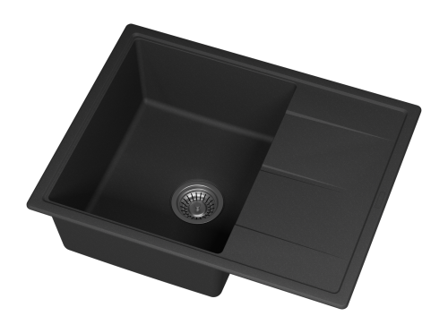 Мойка кухонная Misty Titan TIT-65х51-01 65x51 цвет антрацит - фото 4