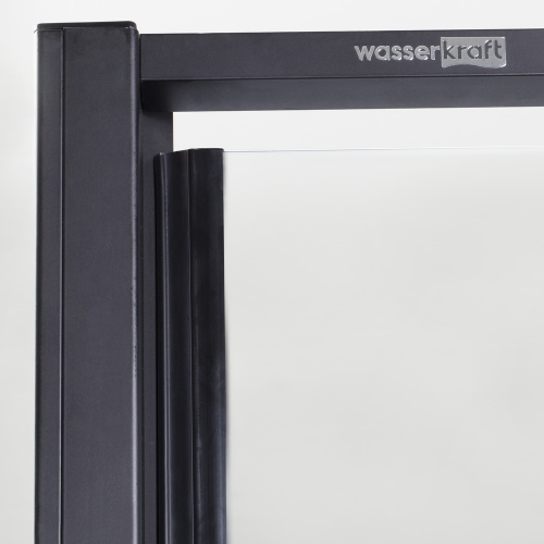 Душевая дверь WasserKRAFT Elbe 74P 74P05 120x200 стекло прозрачное 6 мм - фото 5
