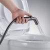 Гигиенический душ со смесителем Shevanik S4105T оружейная сталь