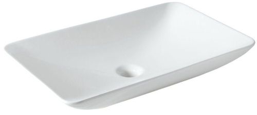 Раковина керамическая Allen Brau Fantasy 4.11016.20 60х40 накладная цвет белый без отверстий под смеситель