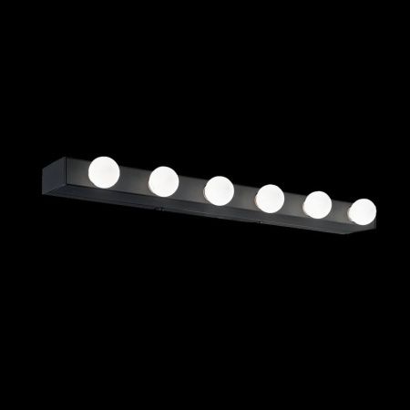 Светильник настенный Ideal lux Prive (Приве) Prive AP6 Nero 159508
