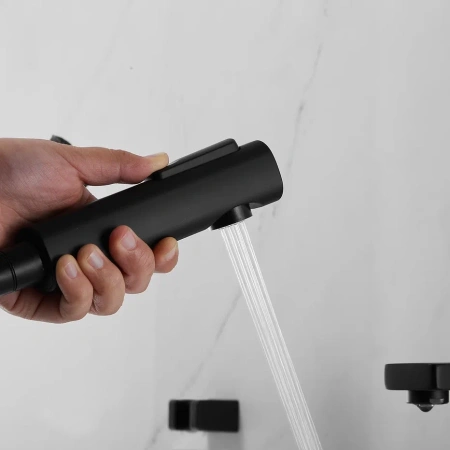 Смеситель Shevanik S8271H на раковину черный